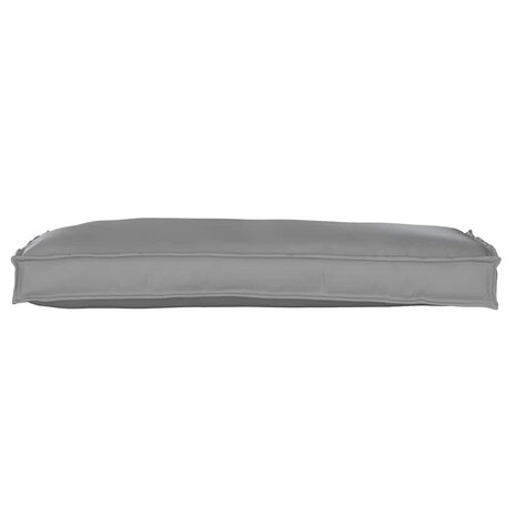 Palletkussen voor bank Grijs 100 x 40 x 8 cm Oxford stof 3