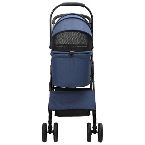 Opvouwbare Huisdierenwagen Blauw 81 x 47 x 99 cm Oxford stof 5