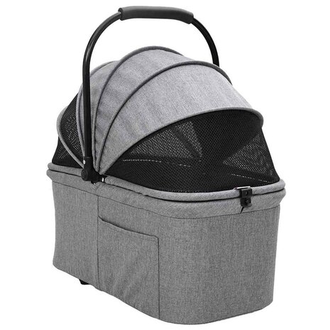 Opvouwbare Huisdierenwagen Grijs 81 x 47 x 99 cm Oxford stof 4