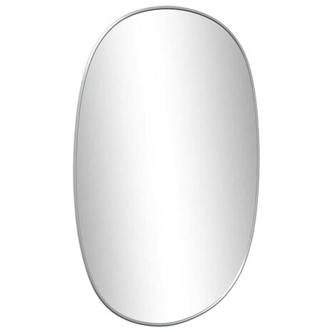 Wandspiegel 50x35 cm zilverkleurig 4