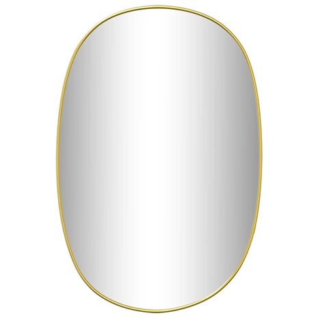 Wandspiegel 50x35 cm goudkleurig 2