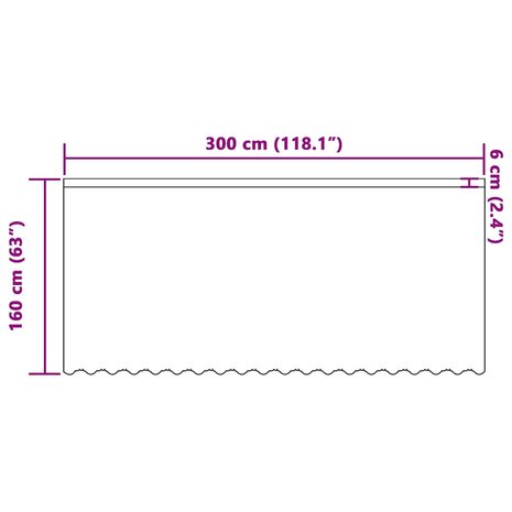 Gordijnen met gordijnen Wit Polyester 6