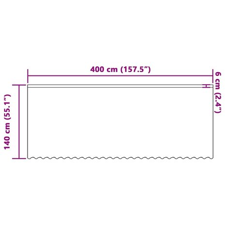 Gordijnen met gordijnen Bloemen Wit Polyester 6