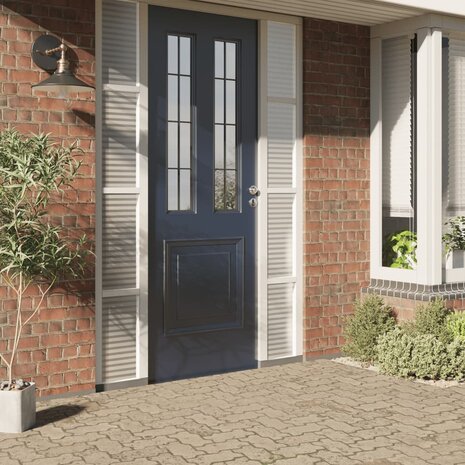 Raamfolies strepenpatroon mat PVC 1