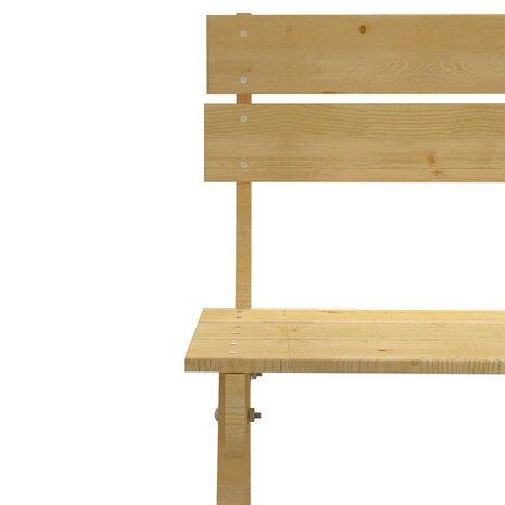 Tuinstoel geïmpregneerd grenenhout 4