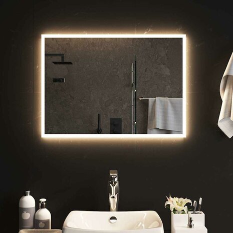 Badkamerspiegel LED 70x50 cm 1