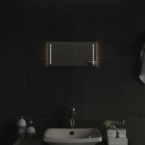 Badkamerspiegel LED 20x40 cm 1