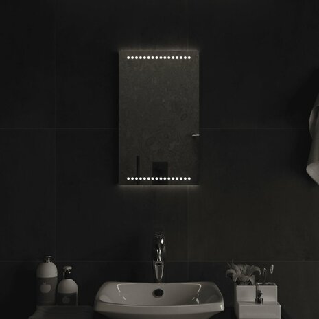 Badkamerspiegel LED 30x50 cm 3