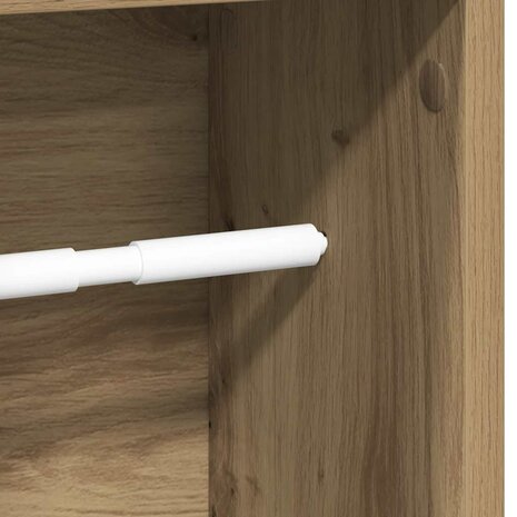 Badkamerkast met rolhouder Artisan Oak 20,5x20x90 cm 7