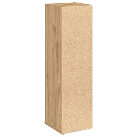 Badkamerkast met rolhouder 20,5x22x72 cm artisanaal eikenkleur 7