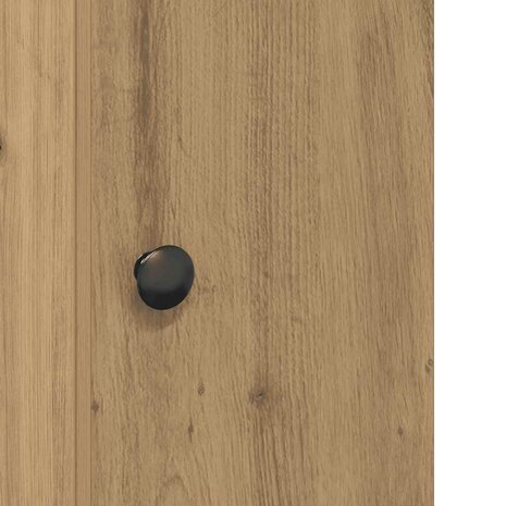 Badkamerkast met rolhouder 20,5x22x72 cm artisanaal eikenkleur 9