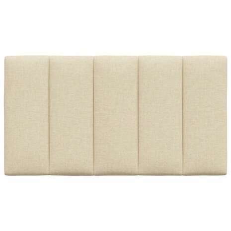 Hoofdbordkussen "Hanko" 90 cm stof cr&egrave;mekleurig 4