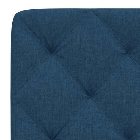 Hoofdbordkussen 80 cm stof blauw 7