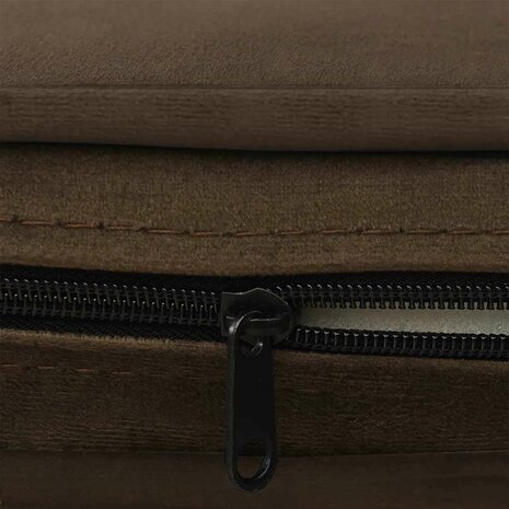 Hondenbank 67x47x36 cm pluche bruin 7