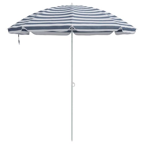 Strandparasol Blauw 263 x 263 x 272 cm Polyester, Metaal 3