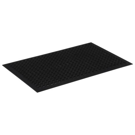 Deurmat rechthoekig 60x90 cm rubber 2