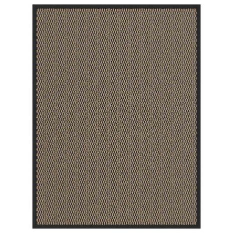 Deurmat 90x120 cm bruin 1