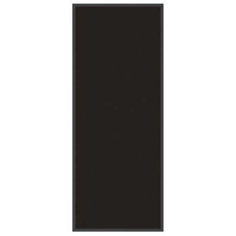 Deurmat 60x150 cm zwart 1