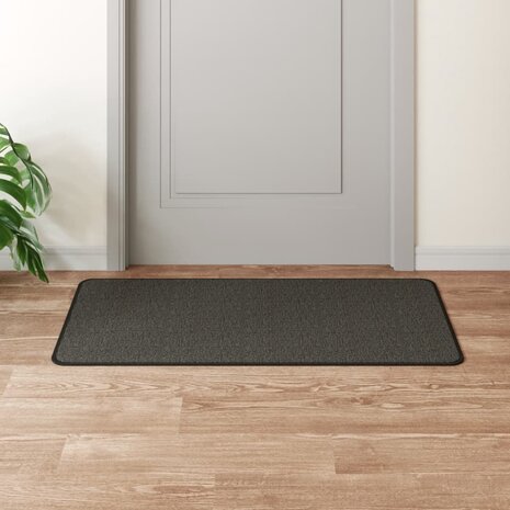 Tapijtloper 50x100 cm sisal-look antracietkleurig 1