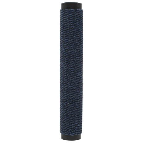 Droogloopmatten 2 st rechthoekig getuft 80x120 cm blauw 4