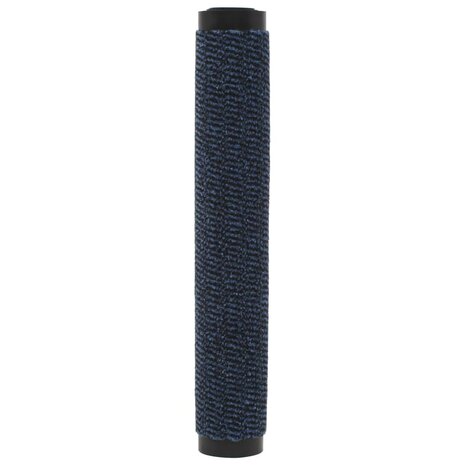 Droogloopmatten 2 st rechthoekig getuft 90x150 cm blauw 4