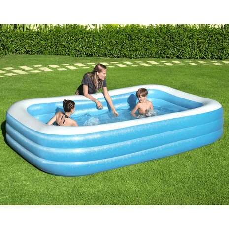 Bestway Zwembad opblaasbaar 305x183x56 cm 7