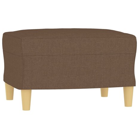 4-delige Loungeset met kussens stof bruin 5