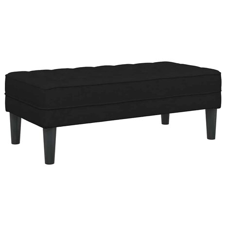 Bankstel 2 pcs Zwart 173 x 131 x 67 cm Stof 6