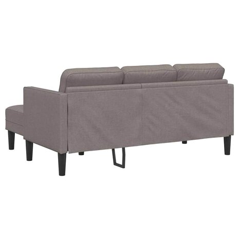 Bankstel 2 pcs Taupe 173 x 131 x 67 cm Stof 8
