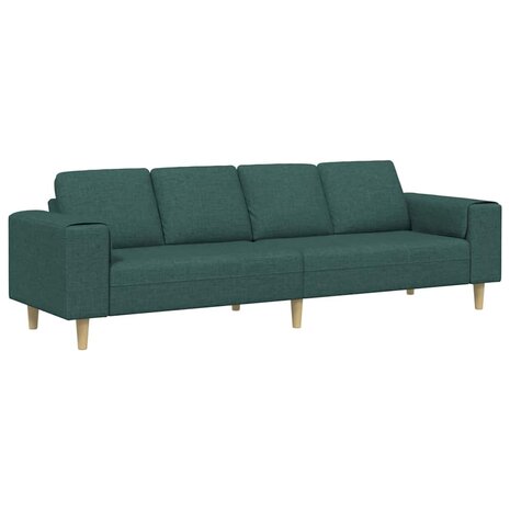 Bankstel Donkergroen Stof 2