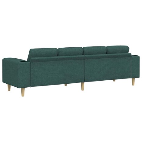 Bankstel Donkergroen Stof 6