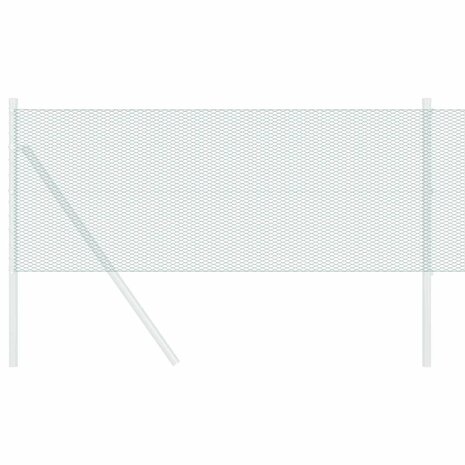 Hexagon Tuinhek Groen 0,5x100 m Staal 2