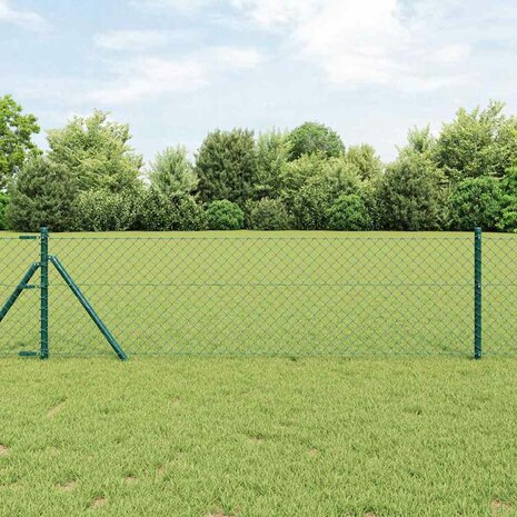 Gaashekwerk Groen 10 x 0.4 m Metaal 1