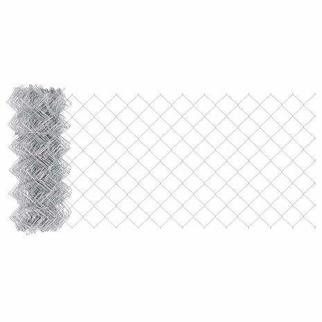 Gaashekwerk Zilver 10 x 0.6 m Gegalvaniseerd staal 2