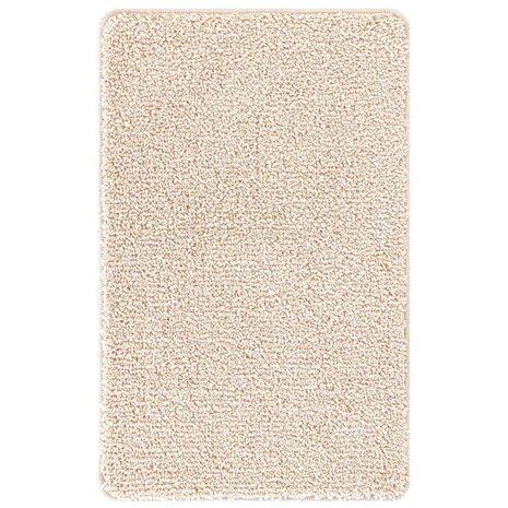 Badmat 3 pcs Crème 50 x 50 cm Polypropyleen 2