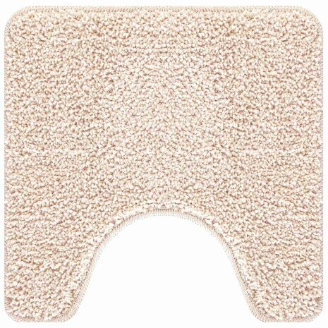 Badmat 3 pcs Crème 50 x 50 cm Polypropyleen 5