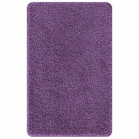 Badmat 3 pcs Paars 50 x 50 cm Polypropyleen 2