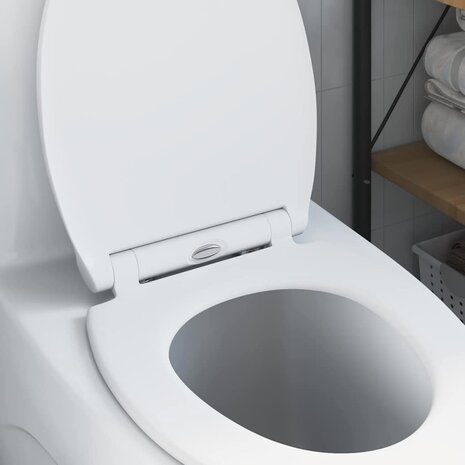 Toiletbril soft-close met quick-release Duroplast wit 1