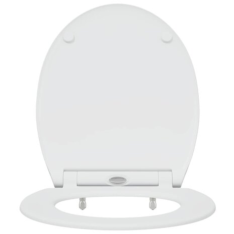 Toiletbril soft-close met quick-release Duroplast wit 4
