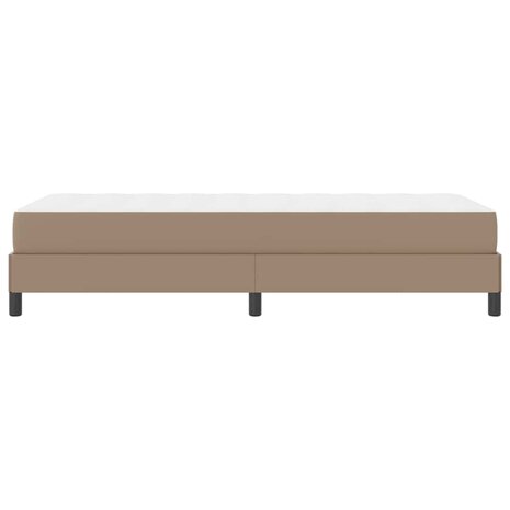 Bed met matras Cappuccino 80 x 200 cm Kunstleer 8