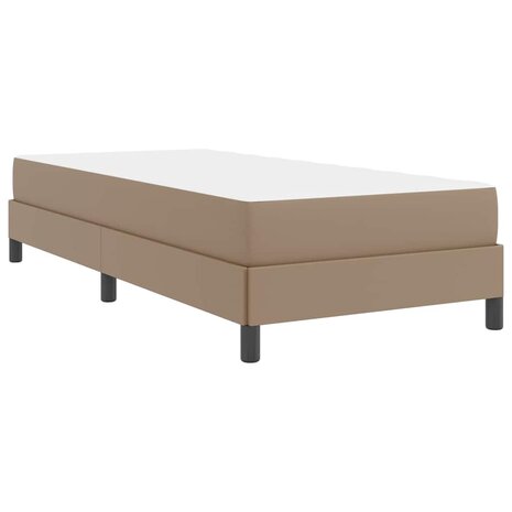 Bed met matras Cappuccino 80 x 200 cm Kunstleer 9
