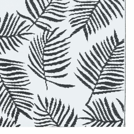 Buitenkleed ARAKIL 190x290 cm PP wit en zwart 5