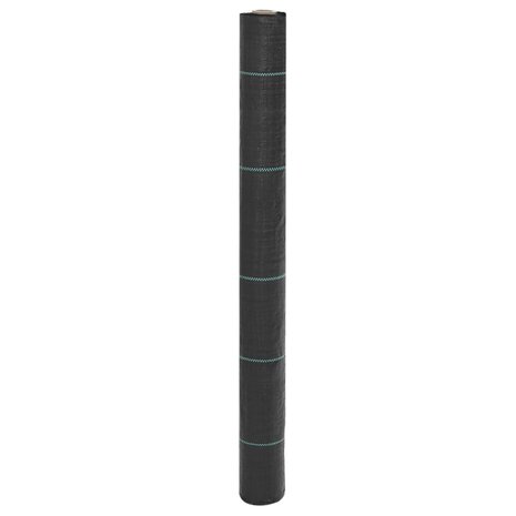 Worteldoek 1x5 m polypropeen zwart 1