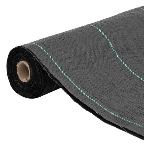 Worteldoek 0,5x25 m polypropeen zwart 2