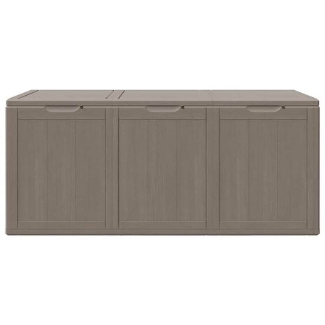 Tuinbox 270 L PP houtlook bruin 4