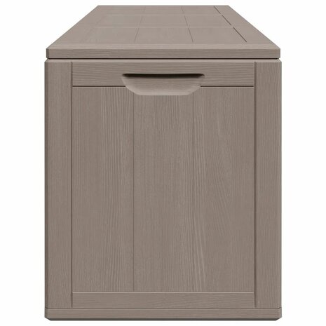 Tuinbox 270 L PP houtlook bruin 5