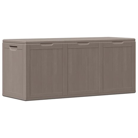 Tuinbox 270 L PP houtlook bruin 6
