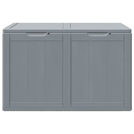 Tuinbox 180 L PP houtlook grijs 3