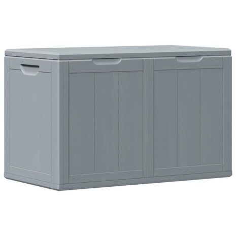 Tuinbox 180 L PP houtlook grijs 6