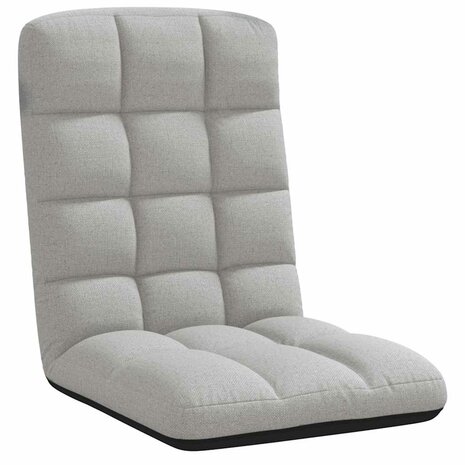Opvouwbare vloerstoel Cloud Grey 71x51x62 cm Stof 2